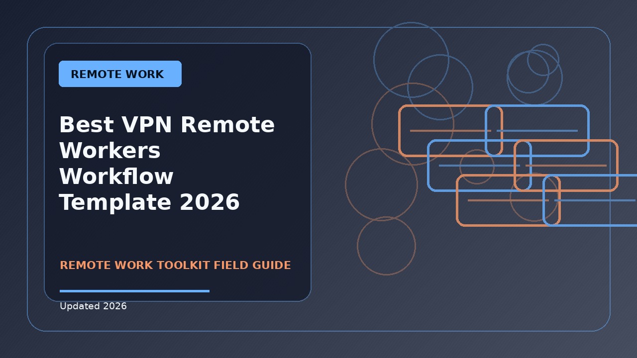Best VPN Remote Workers Workflow Template: Practical 2026 Guide